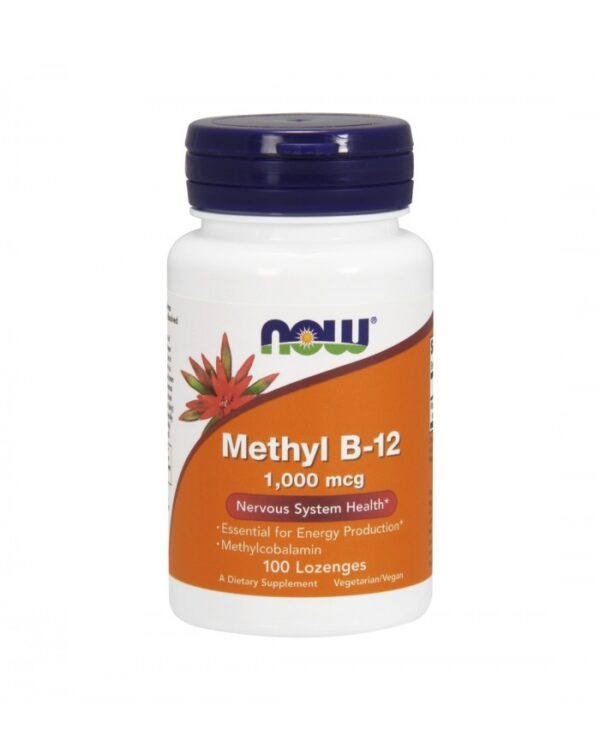 B12 Metil 1000mcg 100cps NOW