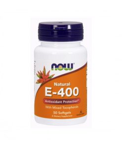 Vitamina E 400UI MT 50 Vcaps NOW