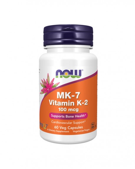 Vitamina K2 MK7 60caps NOW