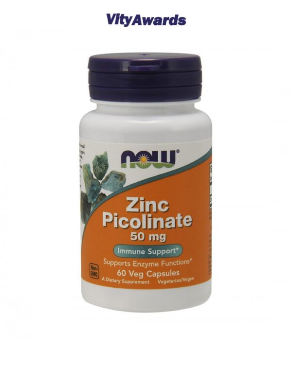 Zinco Picolinato 50mg 60 caps NOW